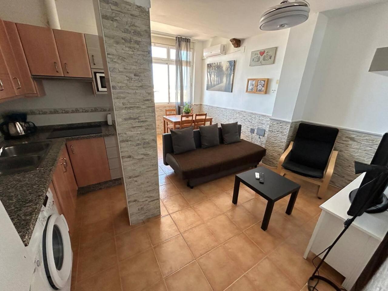 Apartamento Frente Al Mar Pedregalejo Màlaga Exteriér fotografie